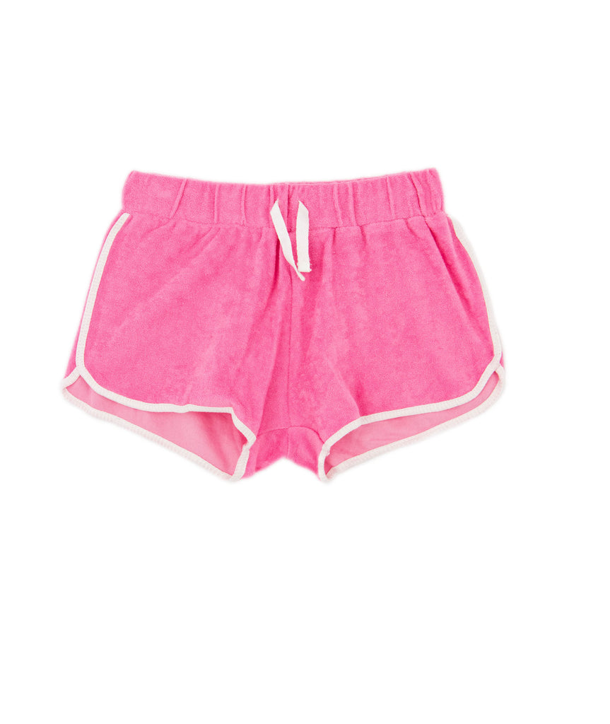 Shade Critters Girls Terry Drawstring Shorts Distressed/seasonal girls Shade Critters Pink Y/S (7/8) 