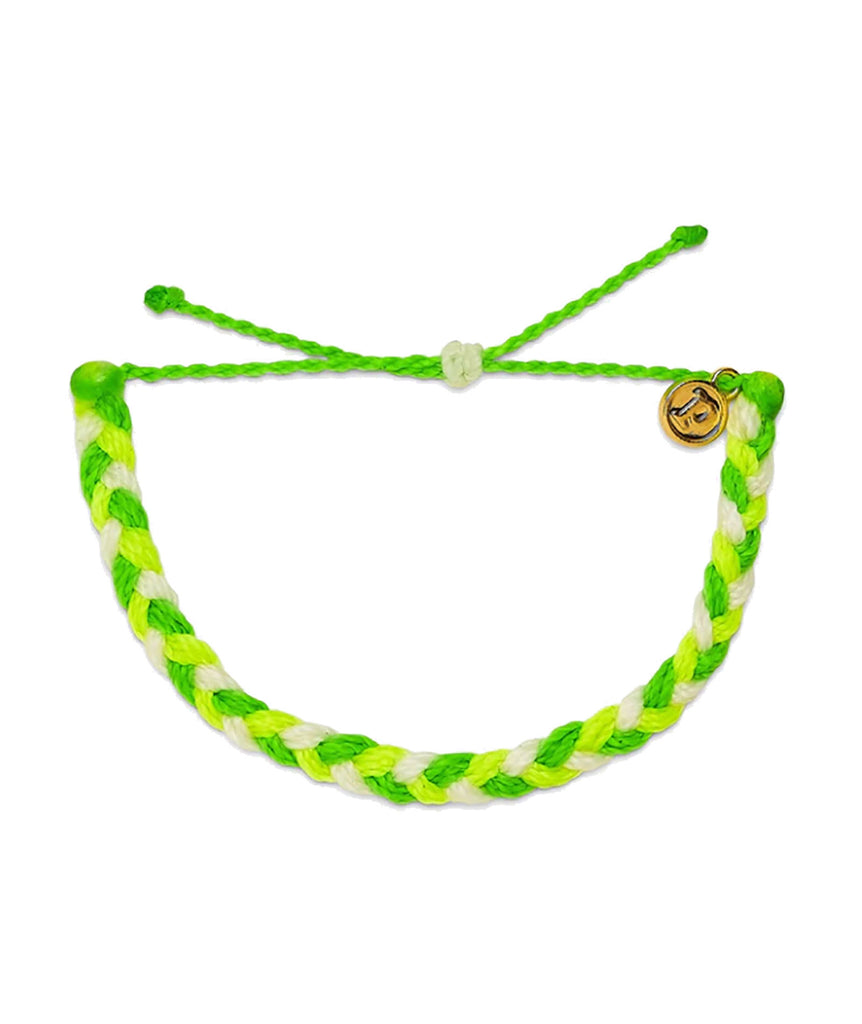 Pura Vida Braided Bracelet Jewelry - Young Pura Vida Green  