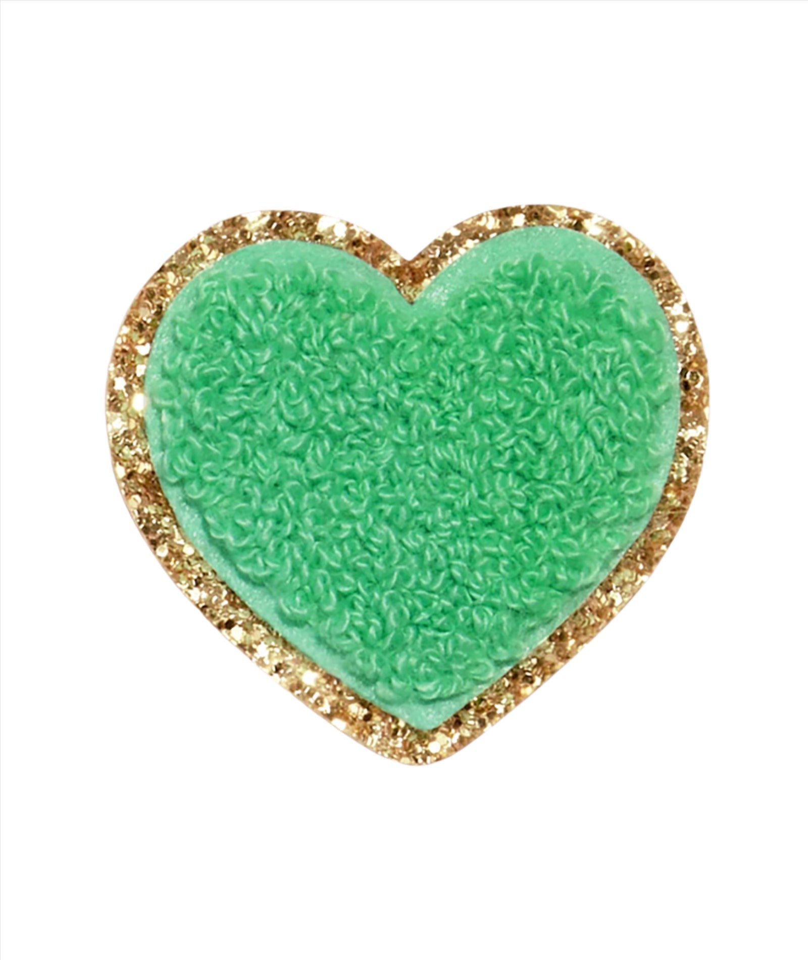 Stoney Clover Glitter Heart Patch Accessories Stoney Clover Lane Avocado  
