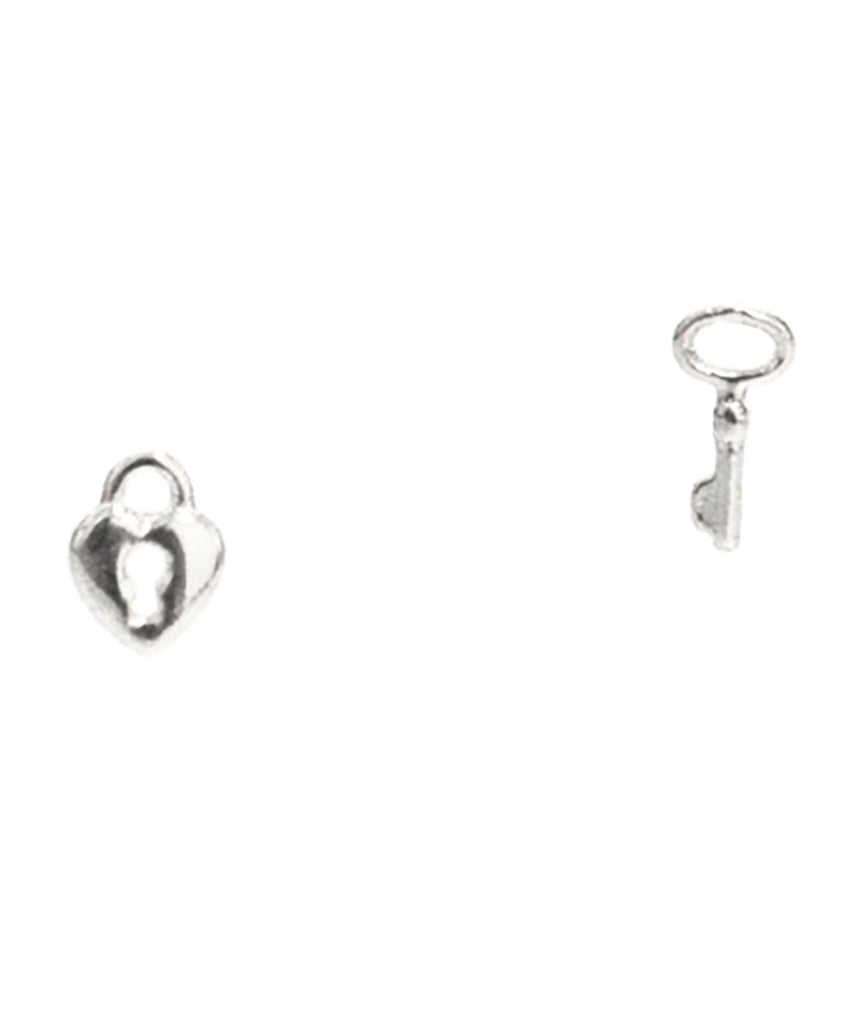 TAI Mini Lock and Key Studs Distressed/seasonal accessories TAI   