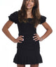 Katie J NYC Girls Laila Dress Girls Casual Dresses Katie J NYC Black Y/S (7/8)