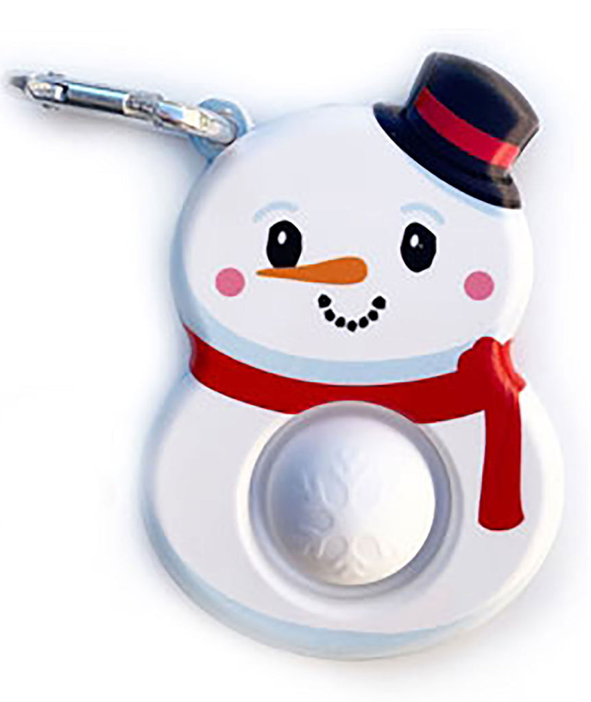 Holiday Fidget Pops Mega Key Chain Snowman Distressed/seasonal gifts Top Trenz   