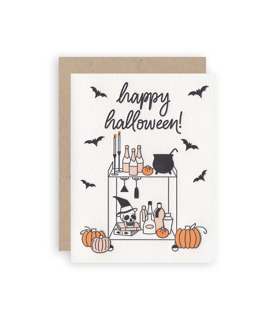 Happy Halloween Card Distressed/seasonal gifts Montana Ave.   